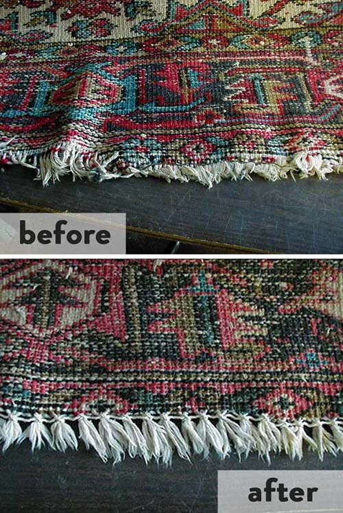 Rug repair sample 3